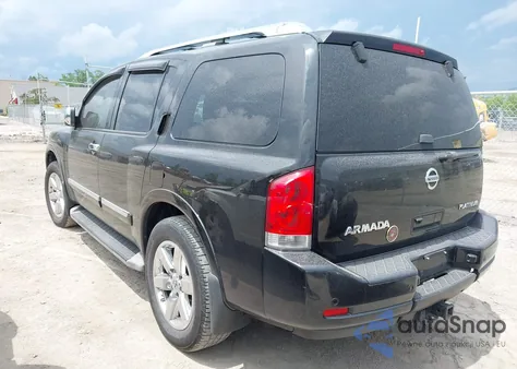 2013 Nissan Armada Platinum from USA, damaged, VIN 5N1AA0NE4DN609831